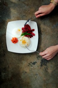 Meal, Plate, Tomato