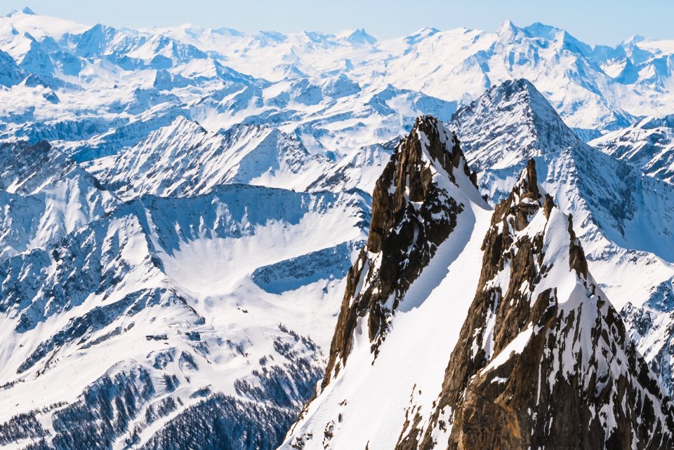 Courmayeur, Italy, Snow