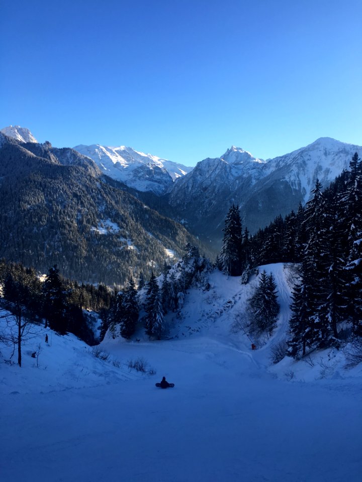 Alpes, Skiing, Snowboarding