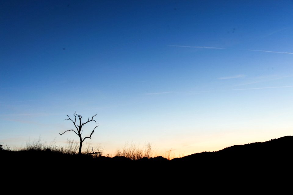 Terrassa, Spain, Anochecer
