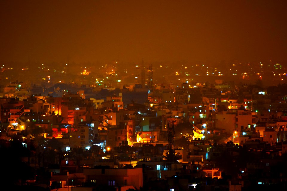 Bengaluru, India, Bokeh photo photo