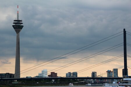 Tv tower rhine sky