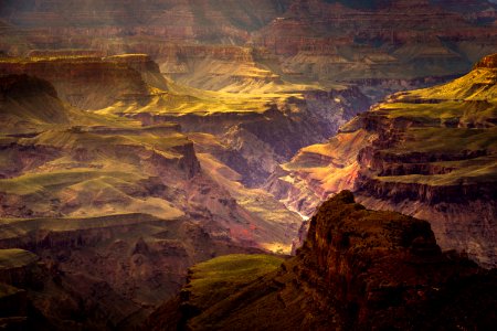 canyon national park, United states, Rain photo