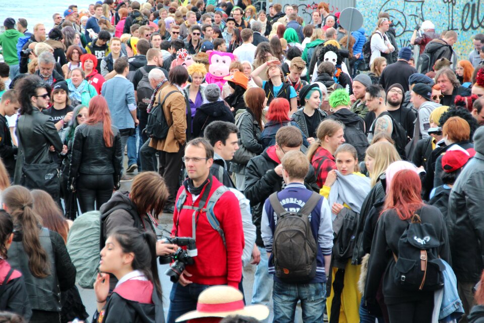 Group of people meeting collection