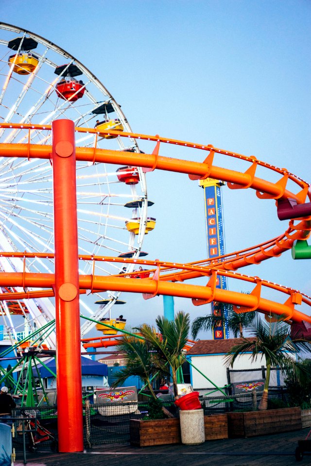 Santa monica pier, Ferris wheel