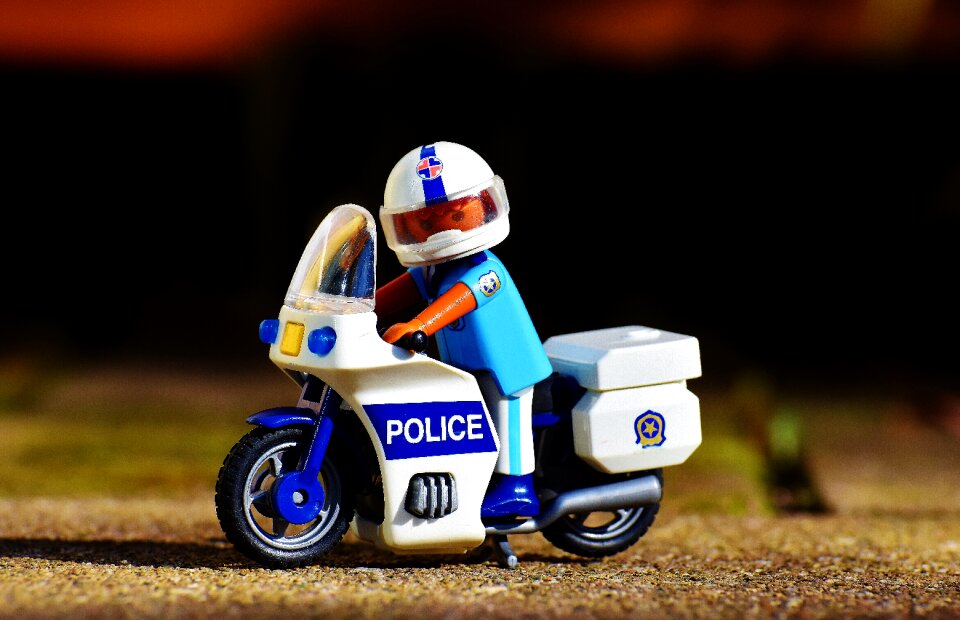 Two wheeled vehicle control figure