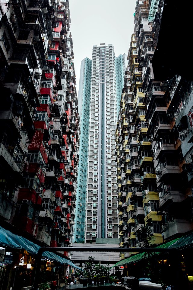 Hong kong, City, Skyscraper