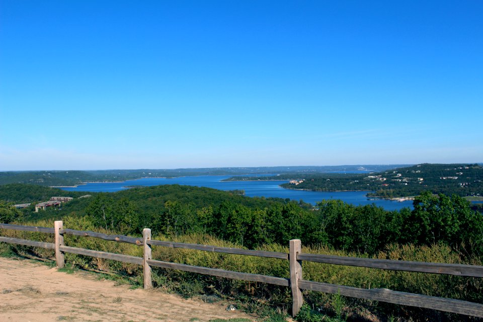 Top of the rock, Rail fence, Posts