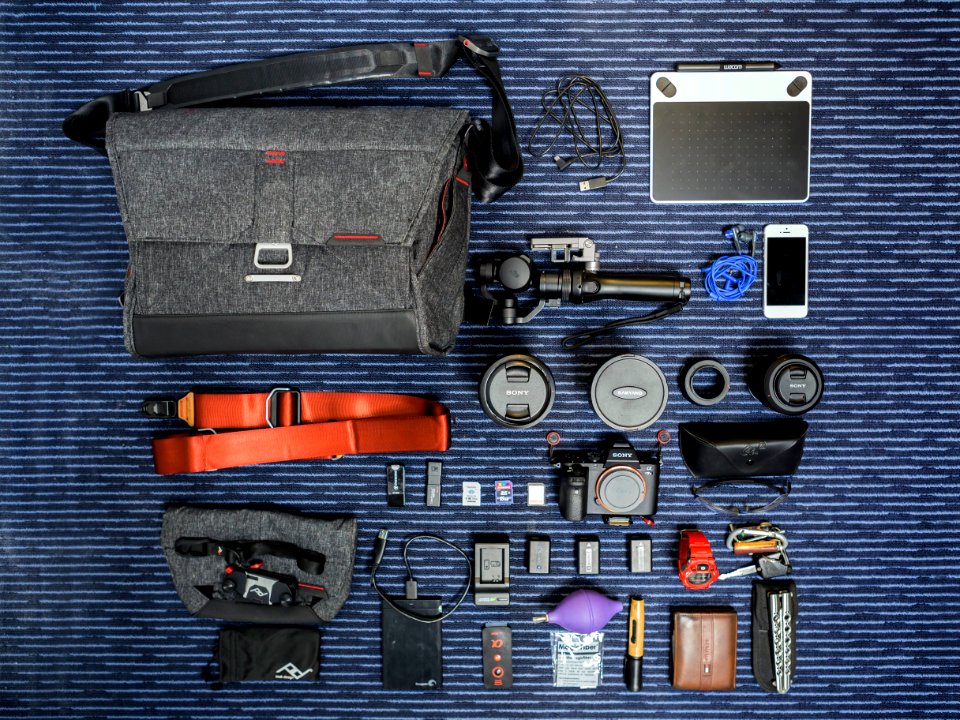 Bag, Photographer, Travel