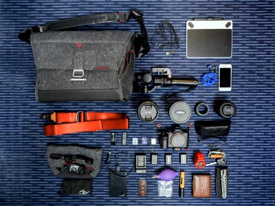 Bag, Photographer, Travel