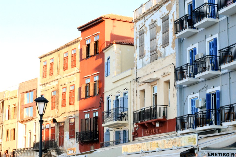 Greece, Chania, Windows