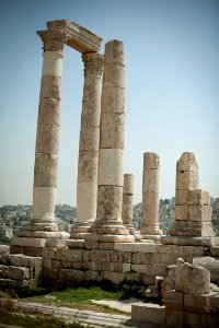 Amman, Jordan, Ancient ruins photo