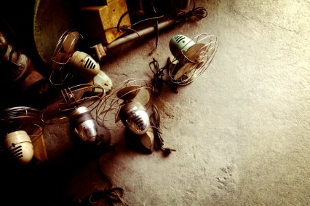 Bangkok, Thailand, Old fan