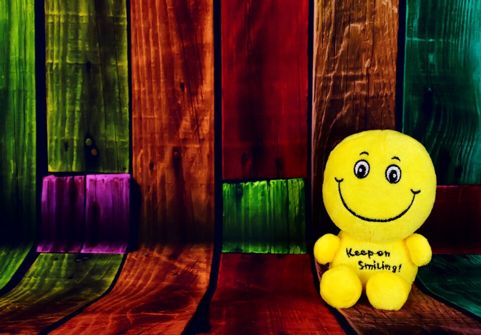 Funny laugh emoticon