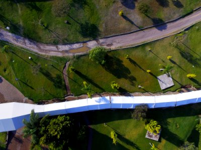 aerial photo of green grass field