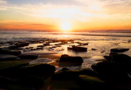 Sunset cliffs, San diego, United states photo