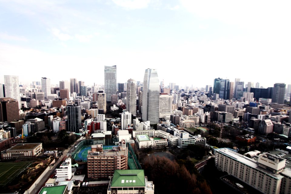 aerial photography of city at daytime