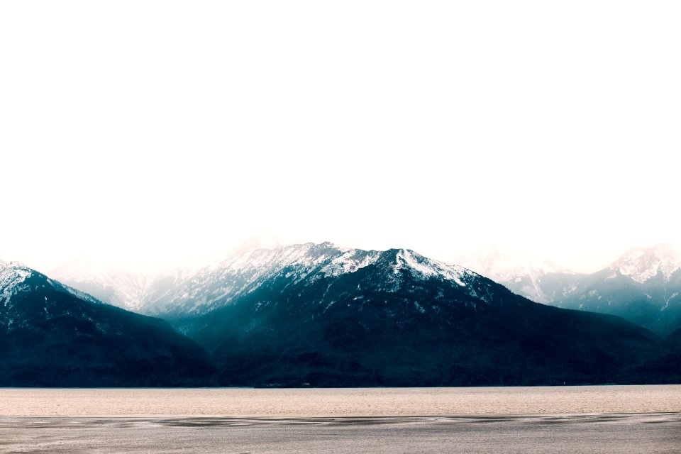 aerial view photography of mountain