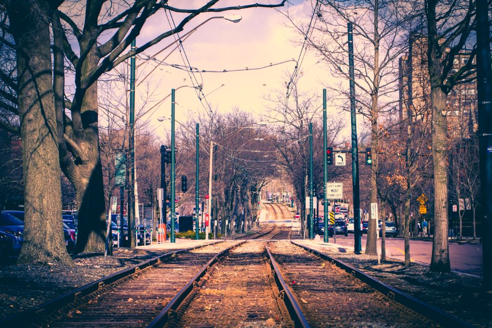 Street, Railroad, Travel