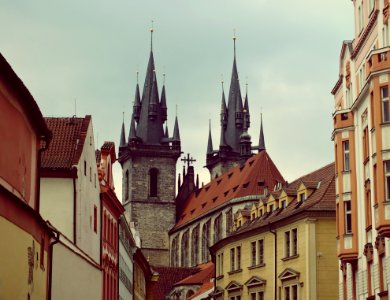 Czech republic, Church of our lady before tn, Old city photo