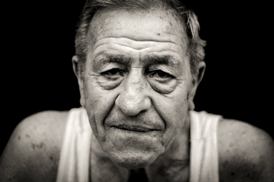 Wrinkles people man