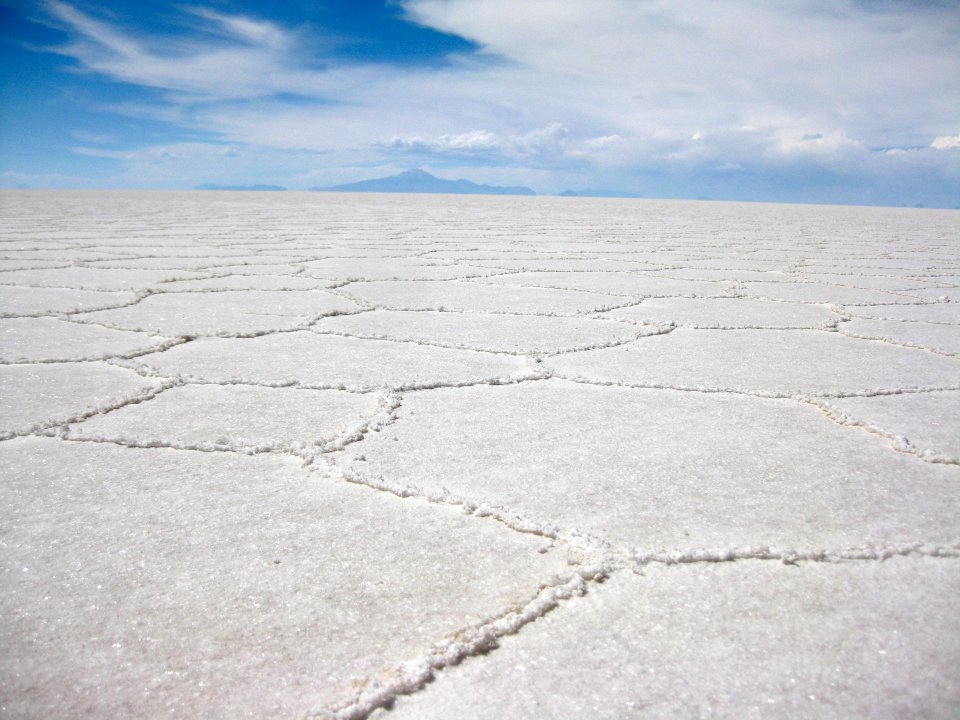 Uyuni salt flat, Bolivia