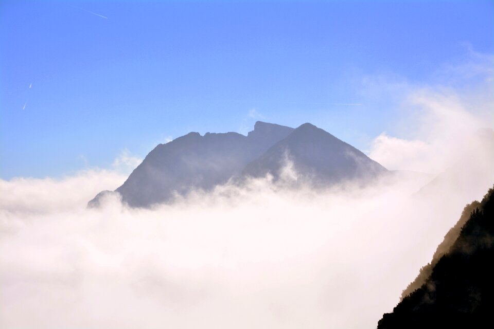 Sky cloud mountain landscape