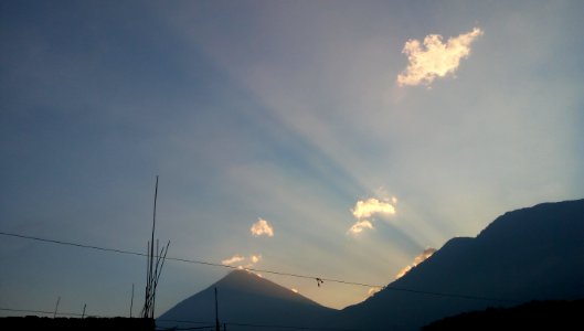 San lucas tolim n, Guatemala, Atardecer