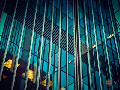Facade glass lighting