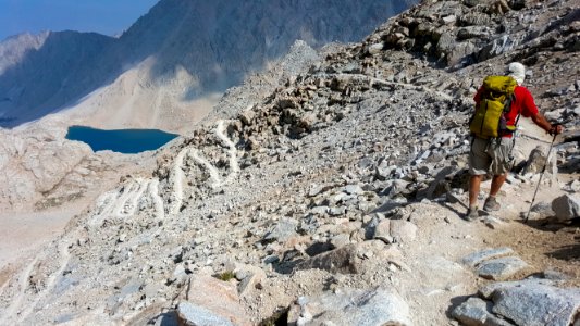 Mount whitney, United states, Hiker photo