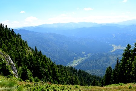 Romania, Mountain, Post varul massif