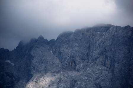 landscape photography of mountains covered my clouds during daytime photo