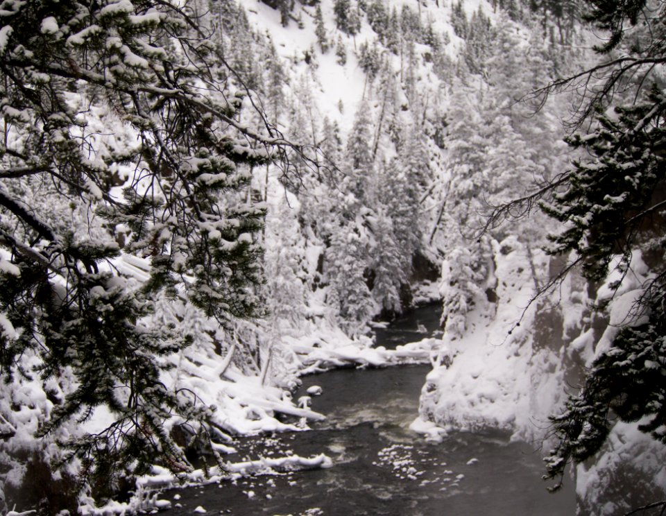 Winter, Olympus, Waterfall