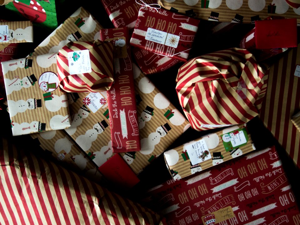 Christmas, Presents, Santa