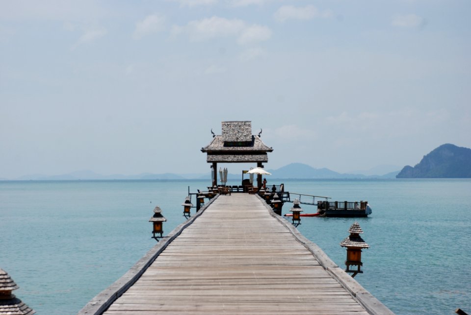 Restaurant, Hotel, Pier