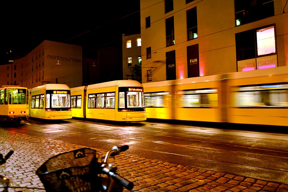 Berlin, Germany, City lights