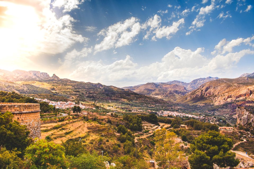 Guadalest, El castell de guadalest, Espaa