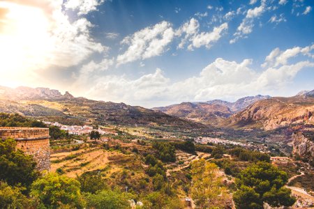 Guadalest, El castell de guadalest, Espaa