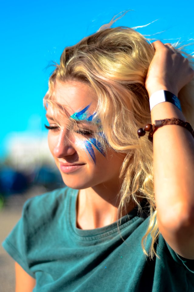 Face paint, Model, Portrait