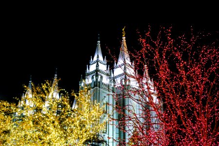 Salt lake temple, Salt lake city, United states photo