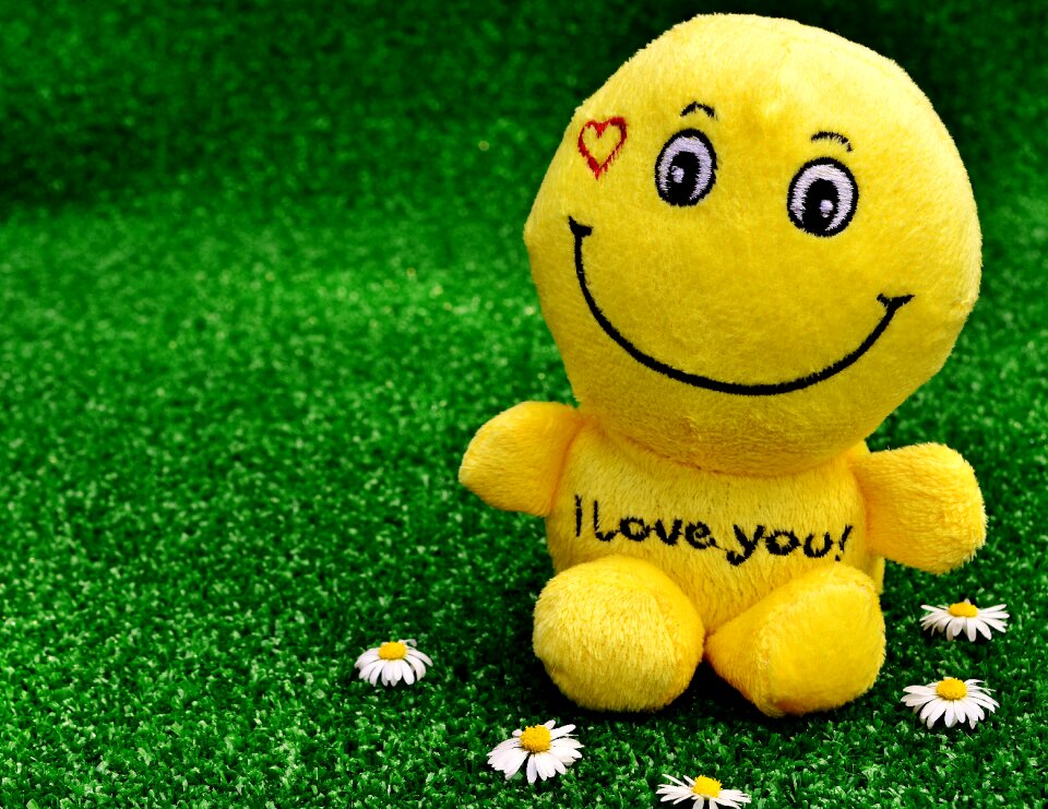 Funny laugh emoticon