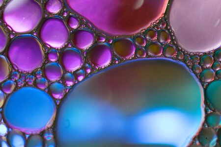 Texture macro oil