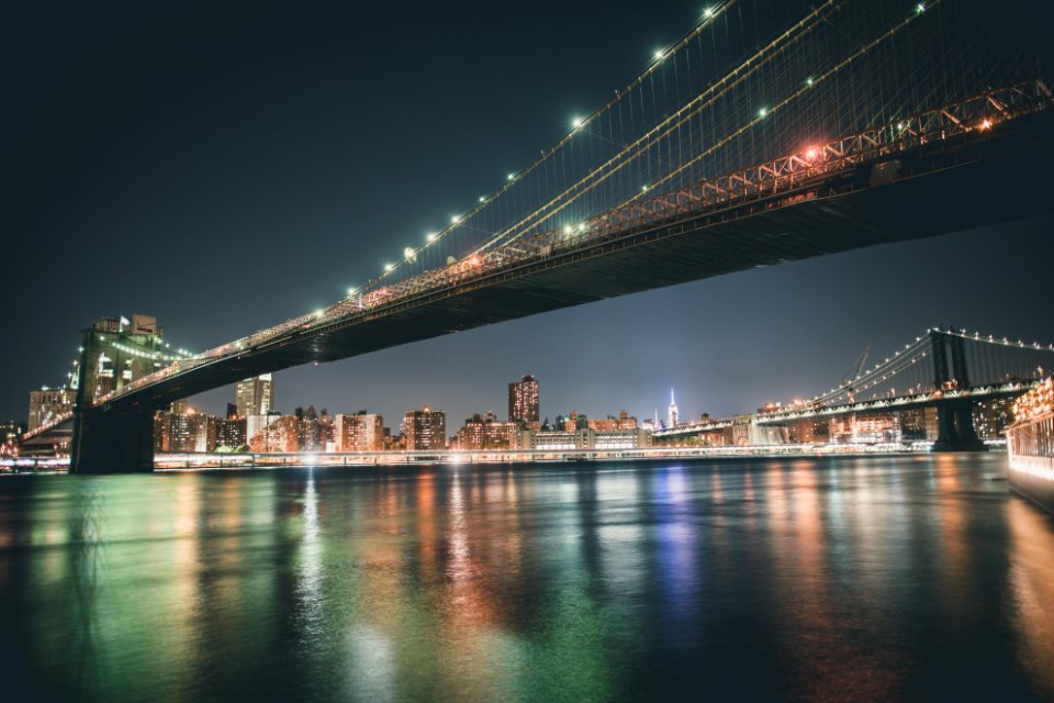 New york, Brooklyn bridge, United states