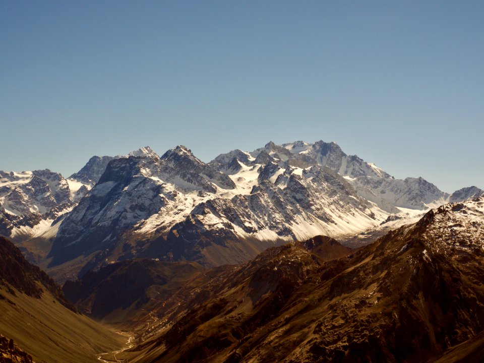 Cerro puntiagudo, Chile, Snow