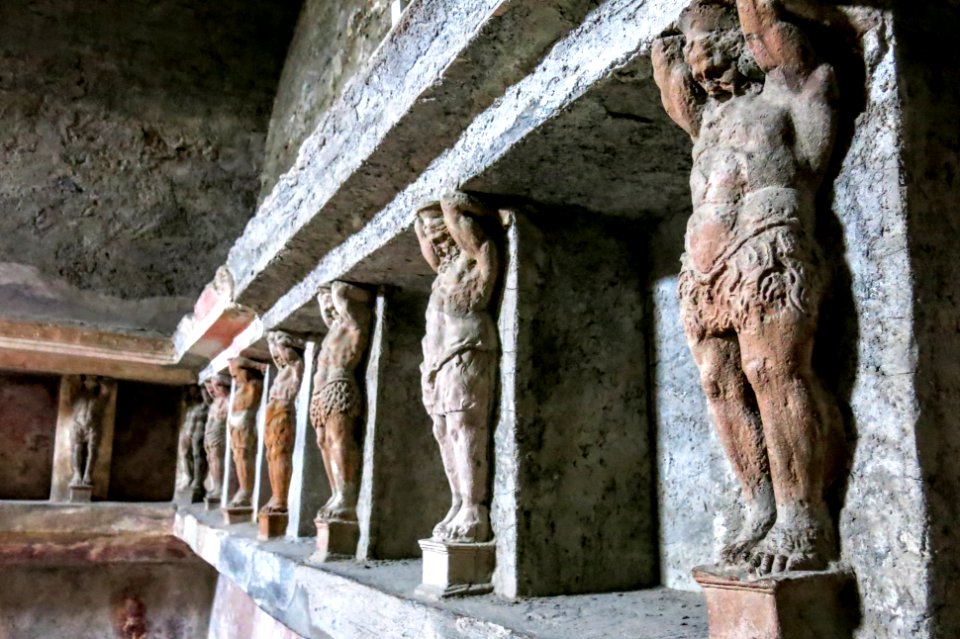 Pompeii, Italy, Roman baths