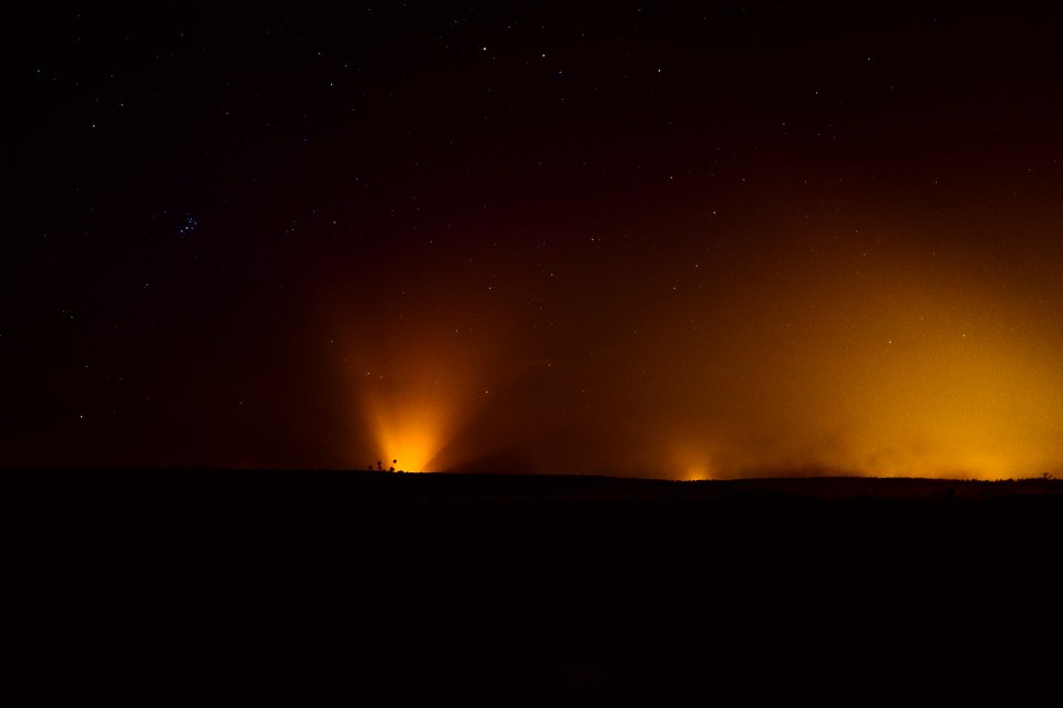 Solnechnogorsk, Russia, Dark sky