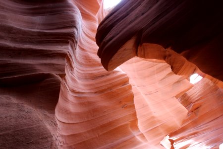 Antelope canyon, United states, Curves