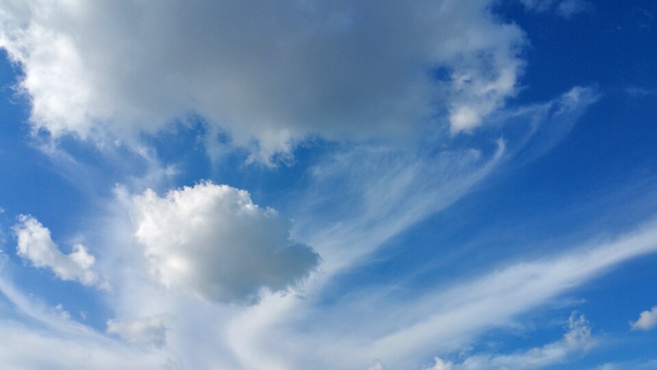 Sky clouds summer photo