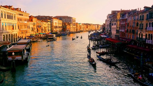 Venice Canal, Italy photo