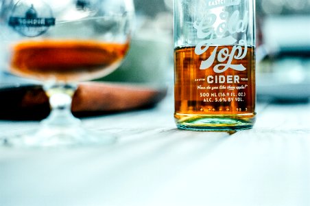 clear glass container